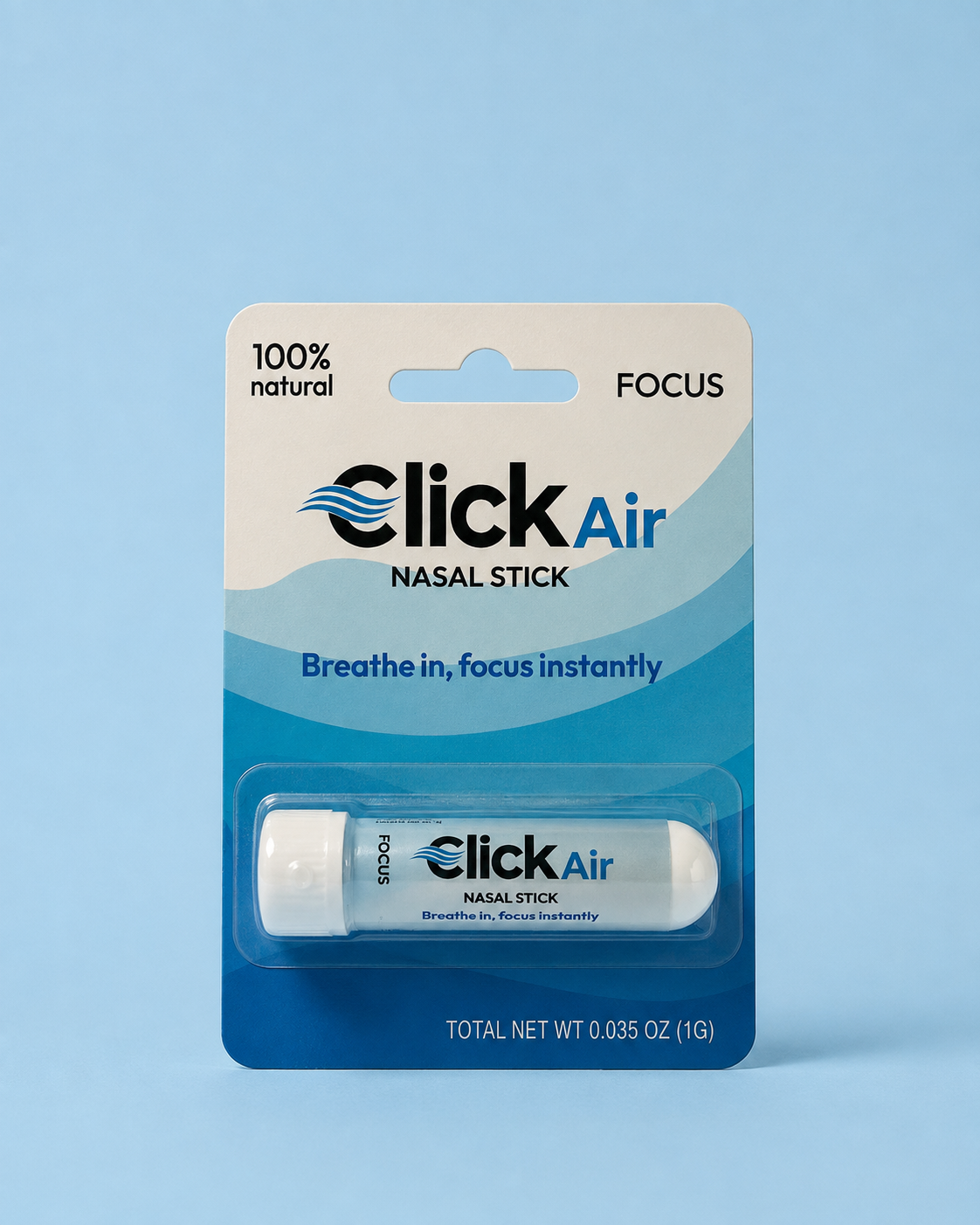 ClickAir Focus – Natural Inhaler