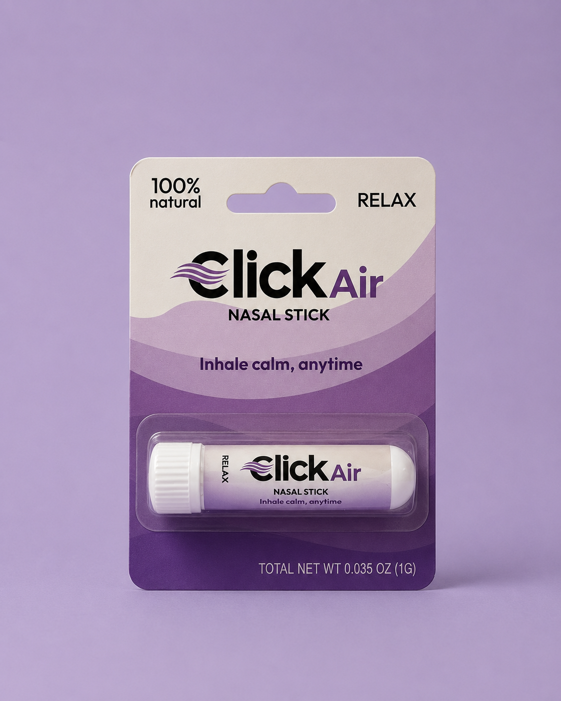 ClickAir Relax – Natural Inhaler